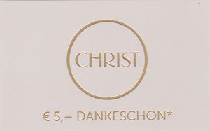 CHRIST Gift Card AT