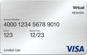 Virtual Promotional Prepaid Visa USD JO