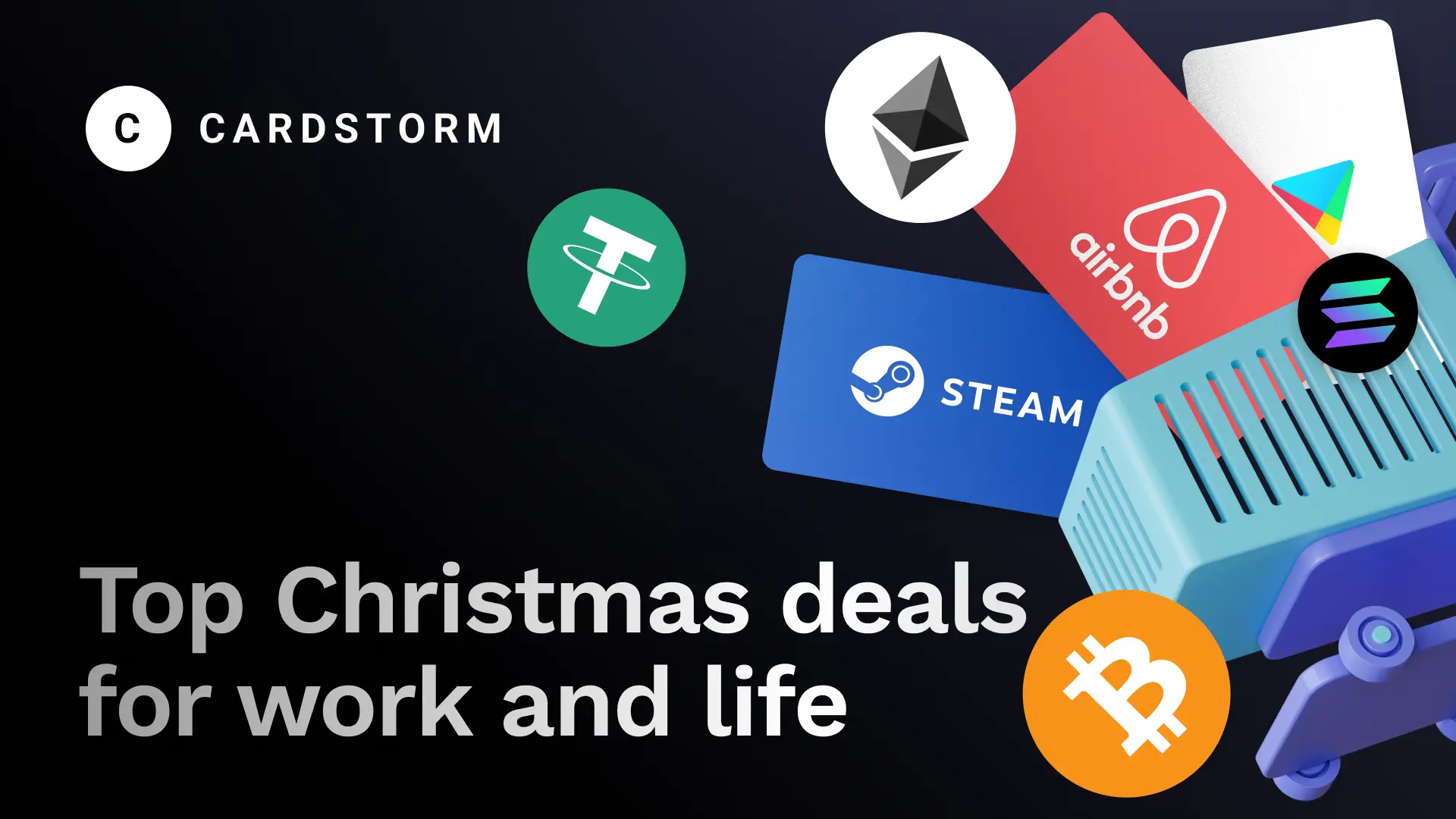 Promo banner for article about holiday tech deals 2024