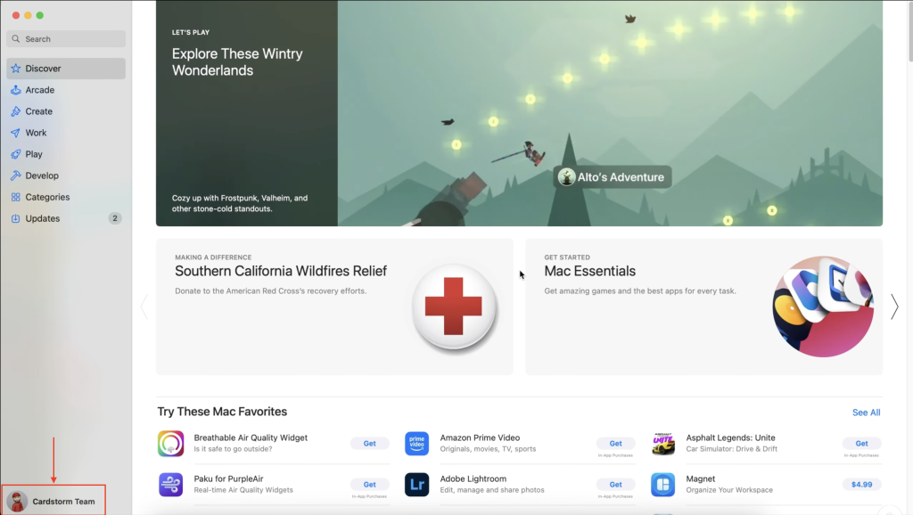 apple store main page