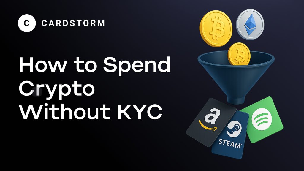 spend crypto without kyc