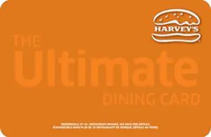 harvey's card