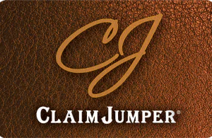 claim jumper restaurant card