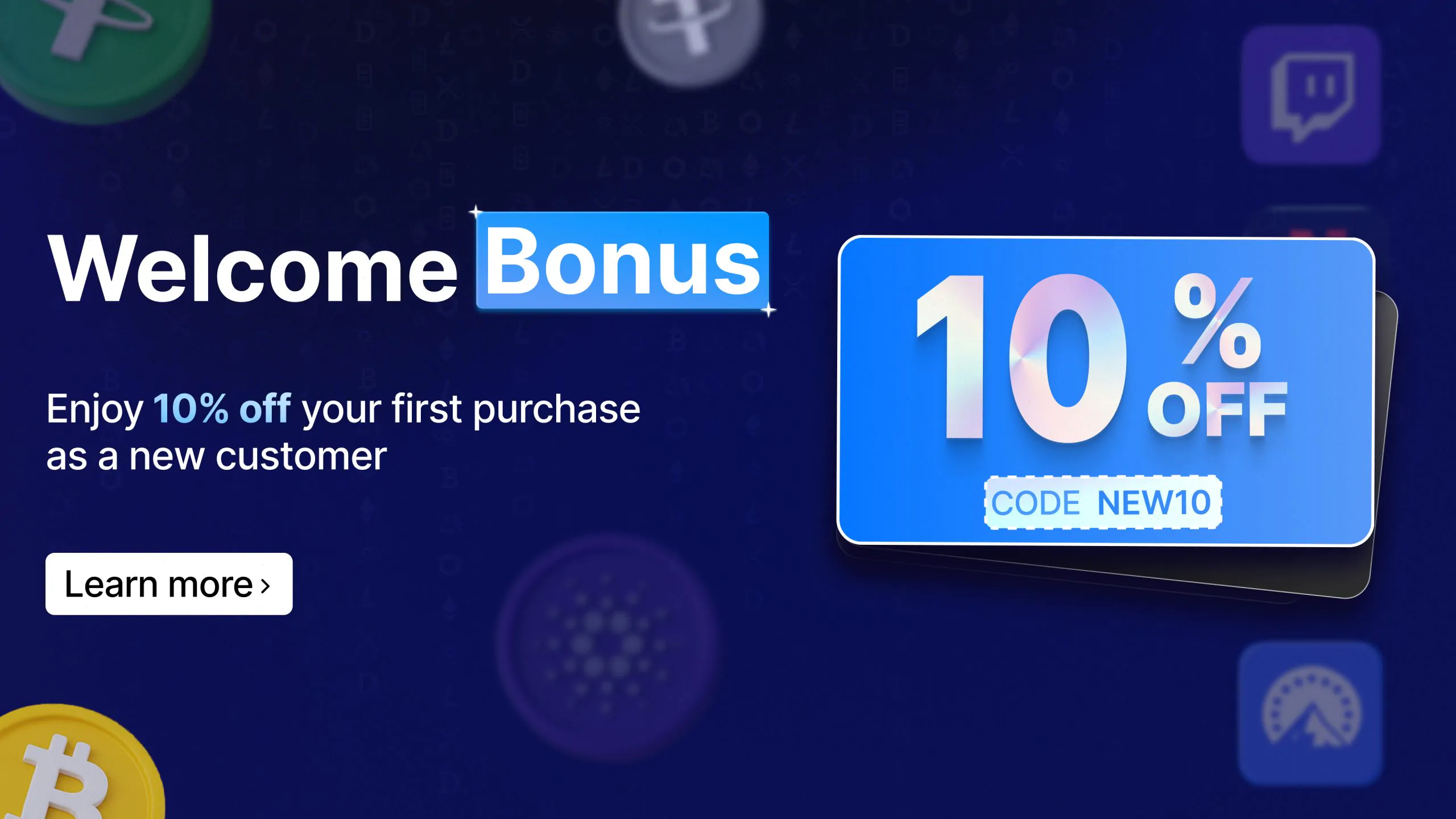 welcome bonus