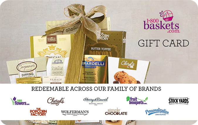 1 800 Baskets Gift Card 1 800 Baskets Gift Card