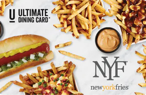 New York Fries Gift Card New York Fries Gift Card