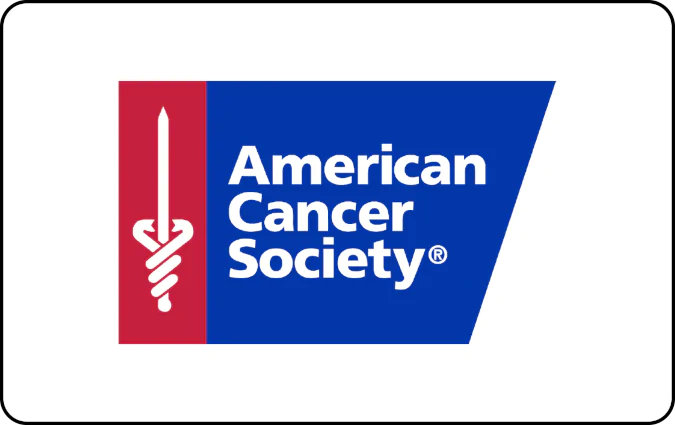 American Cancer Society card