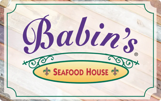 Babin Seafood Gift Card