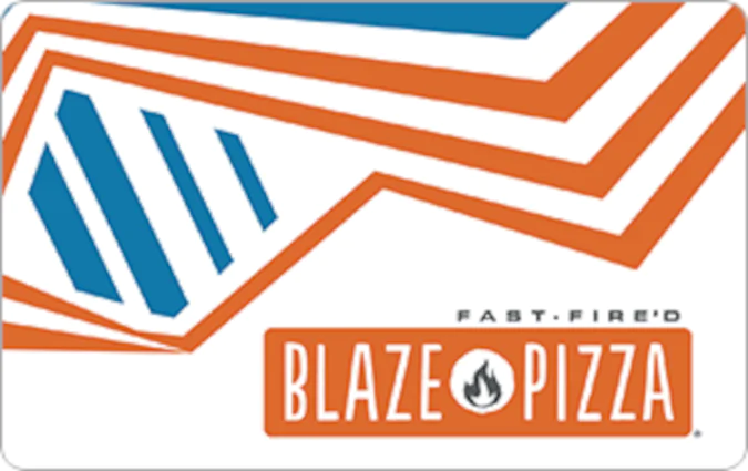 Blaze Pizza Gift Card Blaze Pizza Gift Card