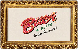 Buca di Beppo Gift Card Buca di Beppo Gift Card