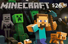 minecraft card minecraft card