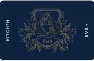 Earls Bar Gift Card