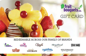 Fruit Bouquets Gift Card Fruit Bouquets Gift Card