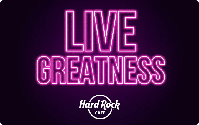 Hard Rock Cafe Gift Card