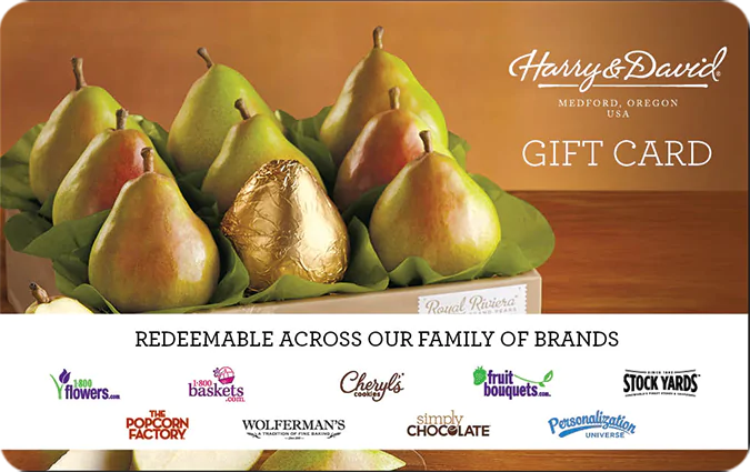 Harry n' David Gift Card Harry n' David Gift Card