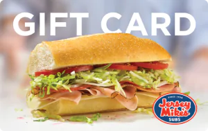 Jersey Mike Gift Card