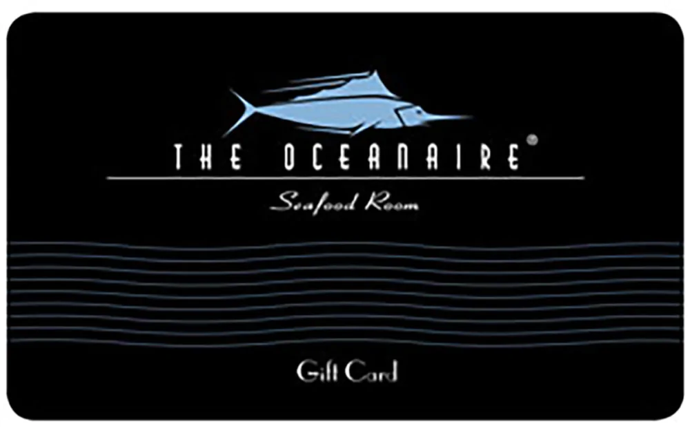 The Ocenaire US Gift Card The Ocenaire US Gift Card