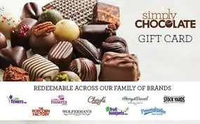 Simply Chocolate Gift Card Simply Chocolate Gift Card
