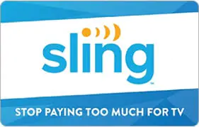 Sling TV Gift Card Sling TV Gift Card