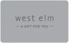 West Elm US Gift Card West Elm US Gift Card