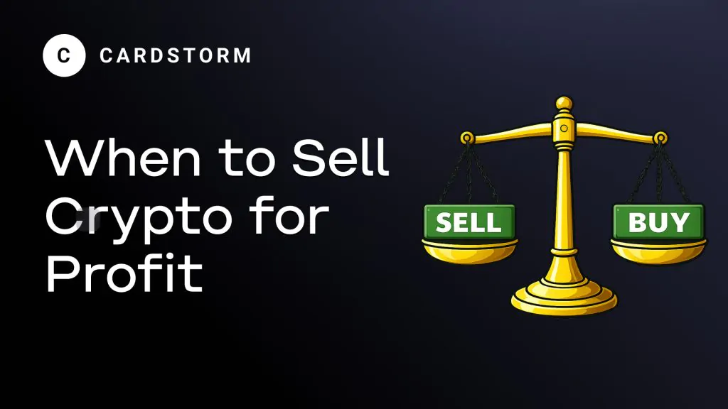 sell crypto for profit