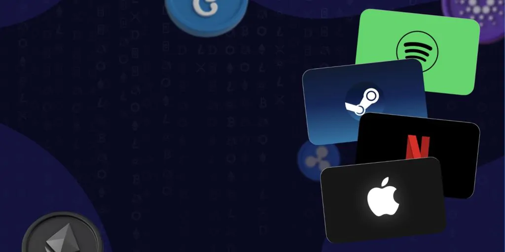Buy gift cards with crypto