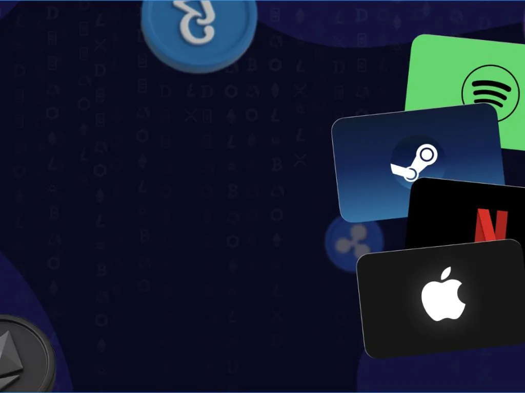 Buy Gift Cards with crypto