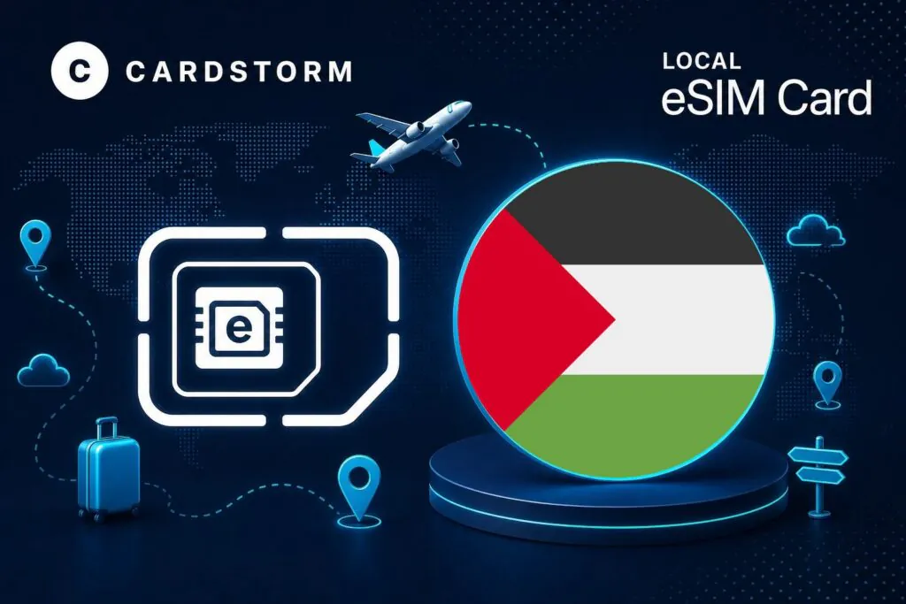 palestinian territory esim