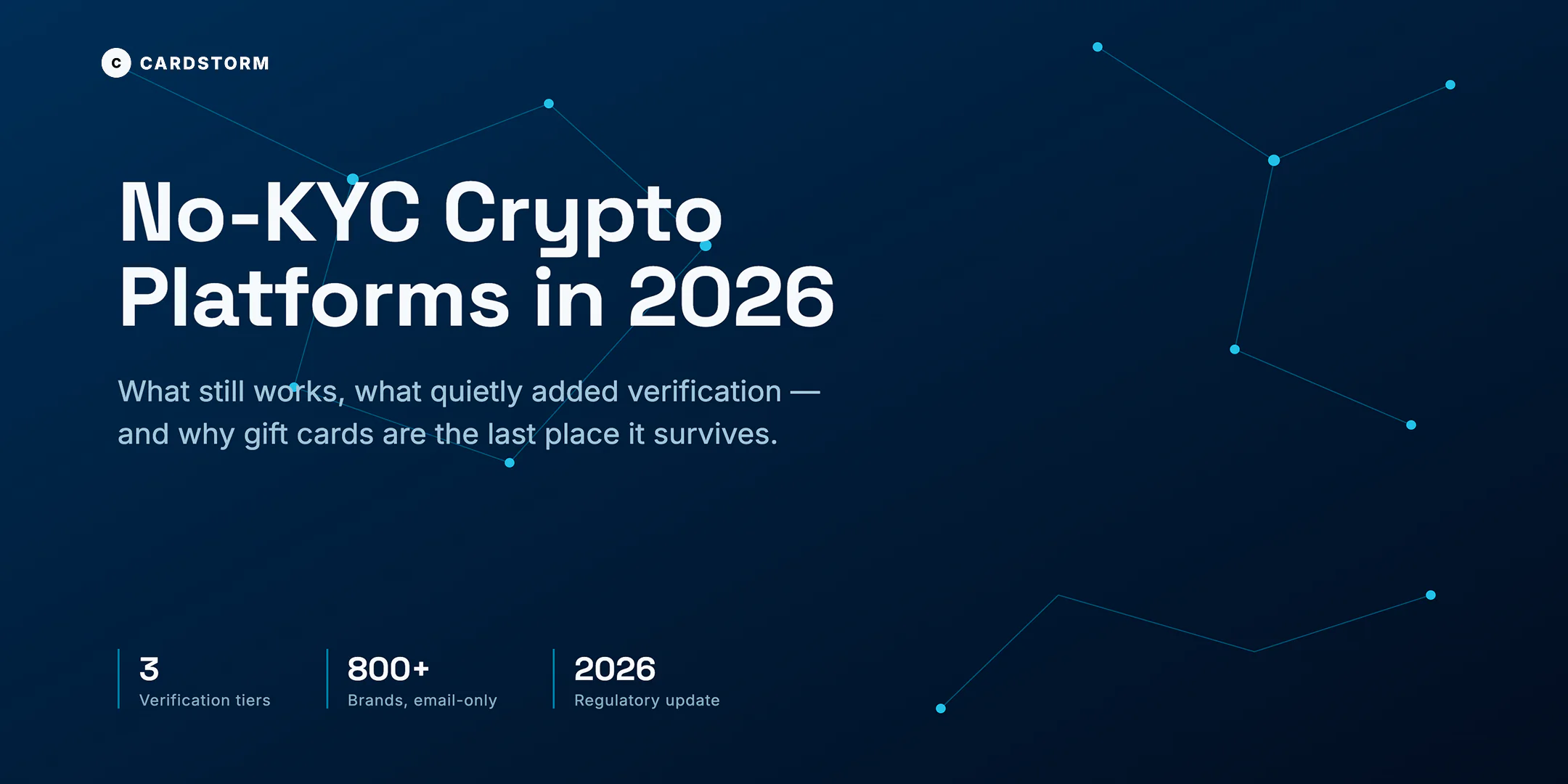 No-KYC Crypto Platforms That Still Work in 2026